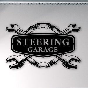 Personalized Mechanic Garage Metal Sign: Custom Workshop Decor