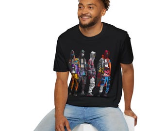 Urban Styles hiphop streetwear fashion T-shirt, uniseks T-shirt, trendy graphic T-shirt, cool urban shirt, hiphopkleding