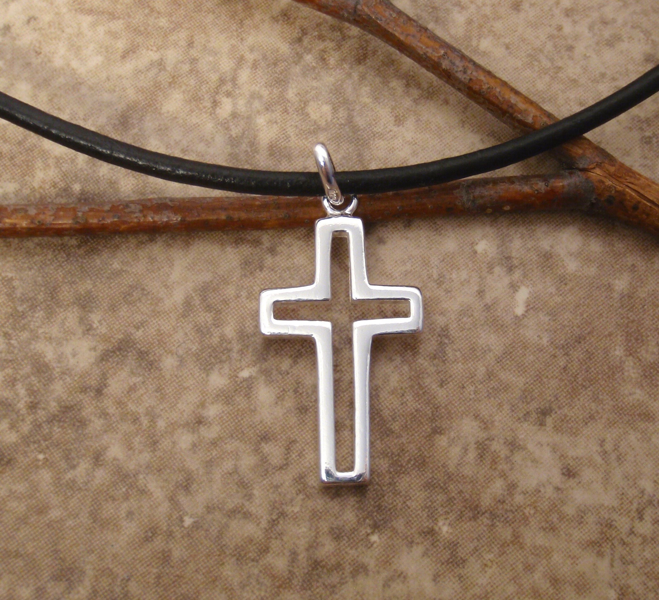 leather cross