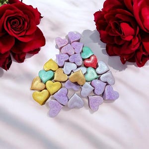 Valentine Wax Melts for Romantic Gifts for Valentines Heart Shaped  Gifts for Home Decor and Fragrance Wax melt Gifts for Her or Him
