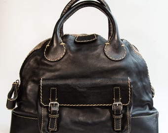 Vintage Y2k Early 2000s Chloe Paddington Satchel Leather Shoulder