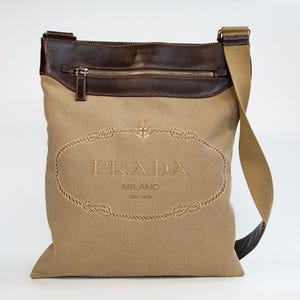 Vintage Prada Messenger Bag - Etsy