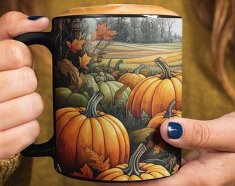 Stay Spooky, Halloween Pumpkin Mug, Pumpkin Patch, Thanksgiving Gifts, Thanksgiving Décor.