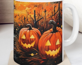 Stay Spooky, Autumn Mug, Halloween Pumpkin Mug, Pumpkin Patch, Thanksgiving Gifts, Thanksgiving Décor.