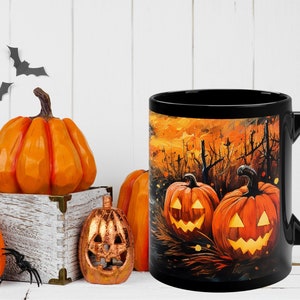 Stay Spooky, Autumn Mug, Halloween Pumpkin Mug, Pumpkin Patch, Thanksgiving Gifts, Thanksgiving Décor. 画像 1