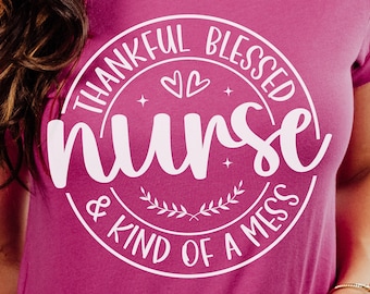 Active Wear, Thanksgiving Nurse Shirt, Comfortable Tee, Perfect for Healthcare Workers, Ideal Nurse Appreciation Gift.