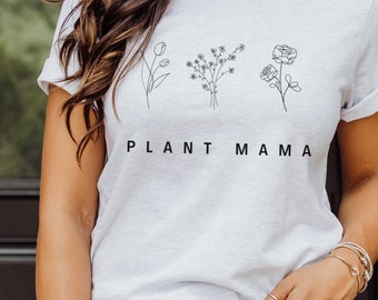 Plants Are Friends, Plant Lady Shirt, Botanical Tee, Garden Tee, Vegan Shirt, Mothers Day Gift.