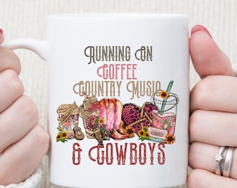 Coastal Cowgirl, 11 Oz Rugged Mug, Cowboy Lover Gift, Country Style Gift.