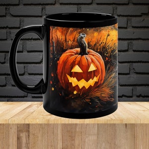 Stay Spooky, Autumn Mug, Halloween Pumpkin Mug, Pumpkin Patch, Thanksgiving Gifts, Thanksgiving Décor. 画像 3