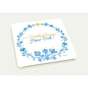 Lot de 10 cartes de Noël bretonnes (UE et Reste du monde)