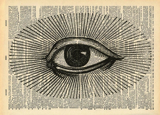 Antler Silhouette Antique Book Print Altered Book Elegant Surreal Home Decor Head full of Stars Vintage Dictionary Print