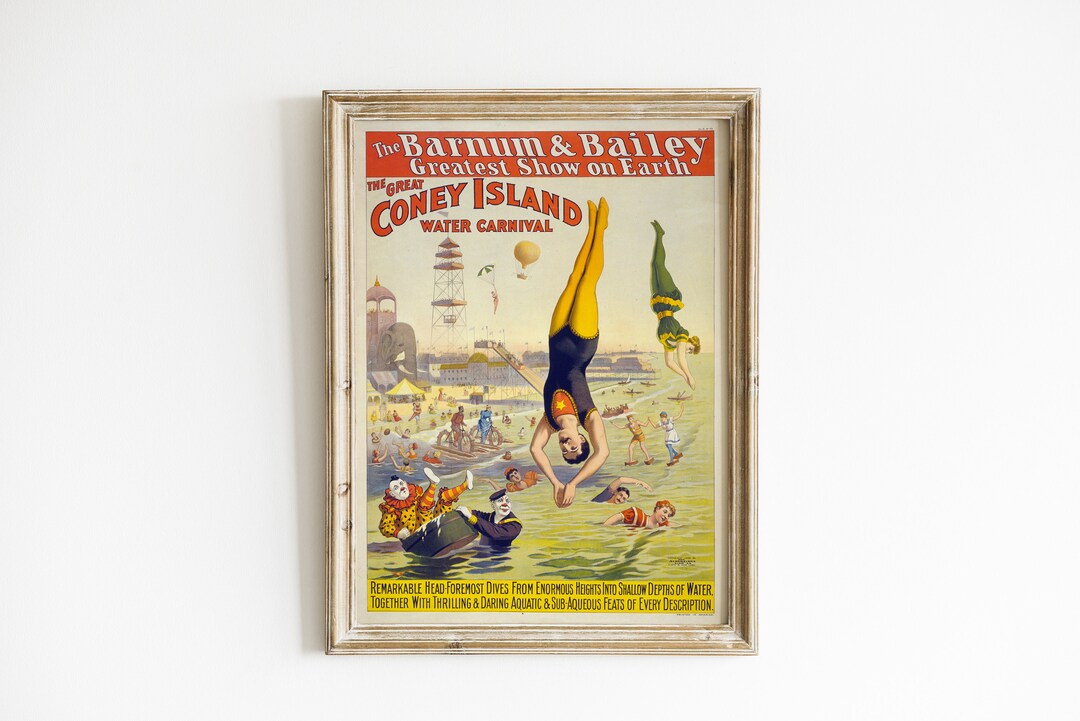 Vintage Carnival Poster (2) / サーカス クラウン Amazon.com: Vintage Circus Carnival Sideshow Posters Replica
