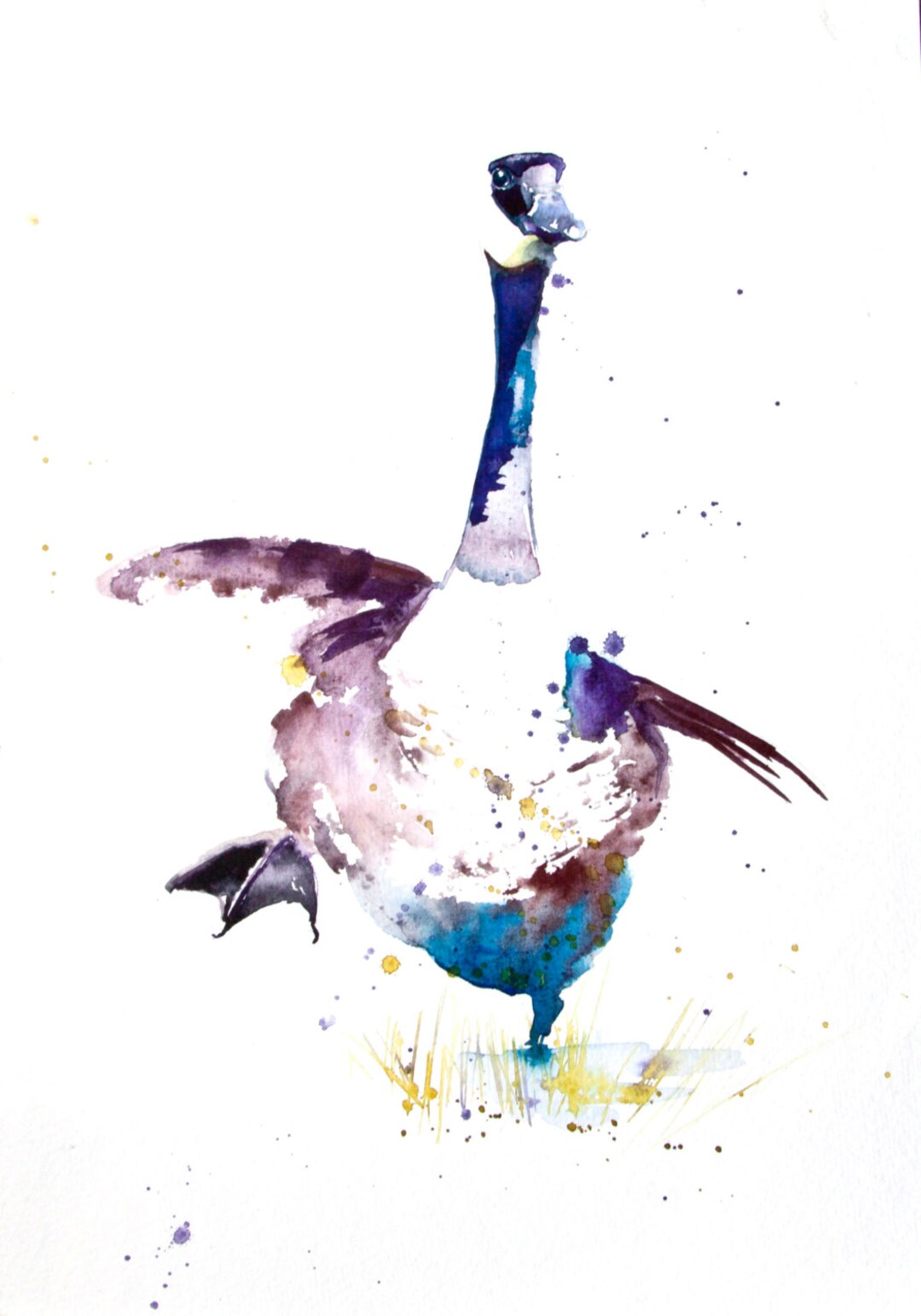 LIMITED Edition Print of GOOSE Wall Art Home Decor Nursery Etsy