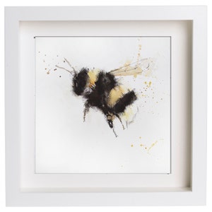 Cute honey bee print Bee Wall Art Print Bumblebee Watercolour Bee Painting Bee Gifts Bee Illustration Bee Gifts image 3