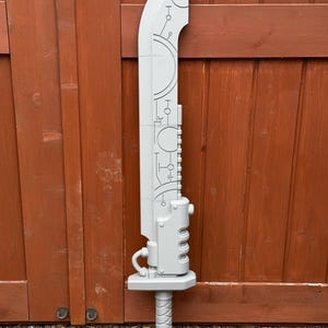 Grimdark Death Angels Xeno Relic Power Sword Replica: 3D Printed Cosplay Prop Kit