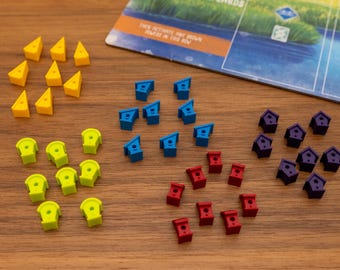 Wingspan bird house player action tokens upgrade set