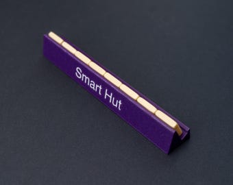 Personalised Scrabble Letter Tile Holder: Unique Board Game Gift