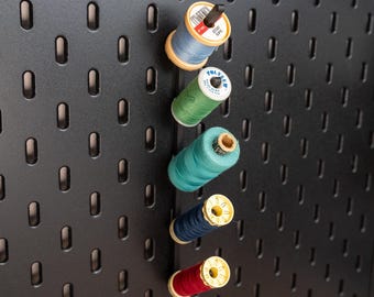 Thread Holder for Ikea Skadis Peg Board Accessories Spool Bobbin Sewing