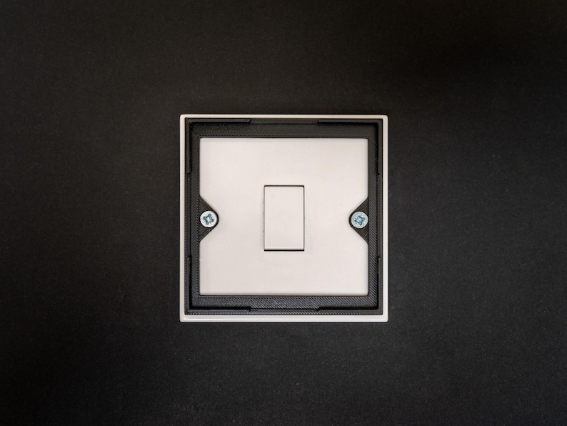 3D Printed Philips Hue Tap Dial V2 Mount: UK Light Switch Adapter - Etsy UK