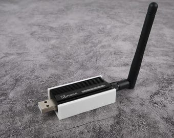 3D Printed SONOFF Zigbee USB Dongle Mount: E or P Version