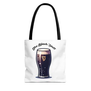 Sac fourre-tout Guinness Pinte 13 x 13, 16 x 16, 18 x 18 - Irlande Sac décontracté quotidien Fier d'être irlandais, cadeau pour les amateurs de bière, patrimoine irlandais,