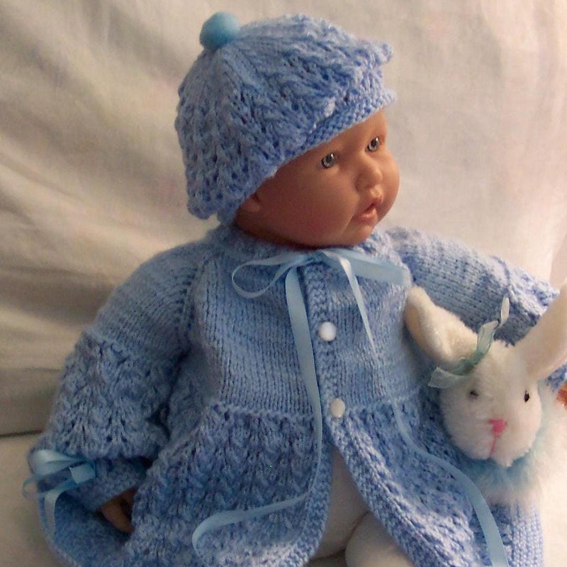 Babyblue Flower Sweater main image 0