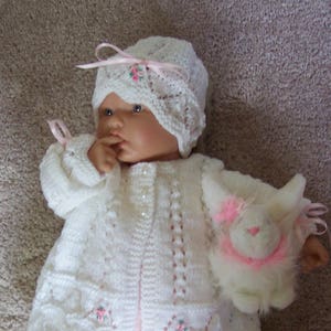 Baby sweater cap discount