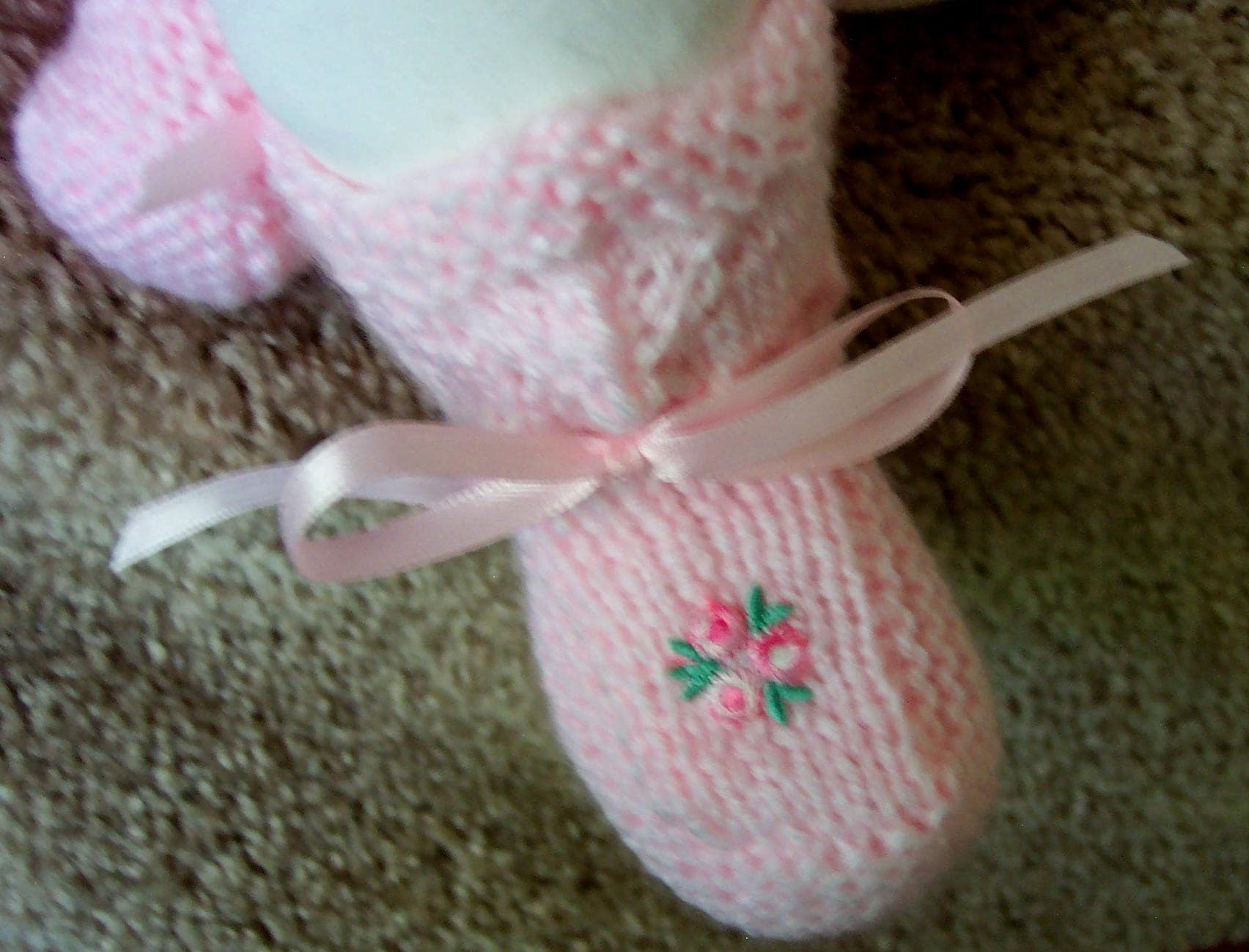 baby down sweater rosehip
