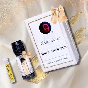 The Ultimate White Musk Attar Perfume, Natural Perfume Oil, Long Lasting Attar Perfume Oil, Best Attar Perfume for Men and Women