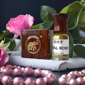 Ruh Gulab Rose Perfume Oil, Floral Rose Attar, Natural Feminine Perfume, Long Lasting Perfume, Rose Scent, Bridesmaid Gifts