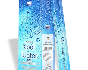 Kadzidełka Cool Water. 120 kadzidełek. Naturalne, ręcznie robione kadzidełka.