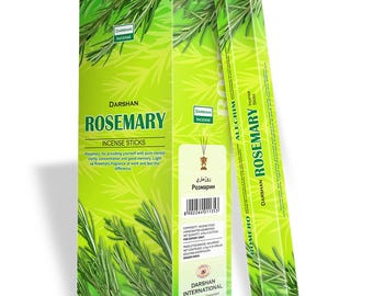 Kadzidełka Rosemary. 120 patyczków. Naturalne, ręcznie robione kadzidełka