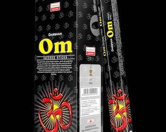 Om Incense Sticks. 120 patyczków. Naturalne, ręcznie robione kadzidełka