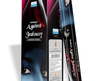 Against Jealousy Incense Sticks. 120 patyczków. Naturalne, ręcznie robione patyczki kadzidełkowe.