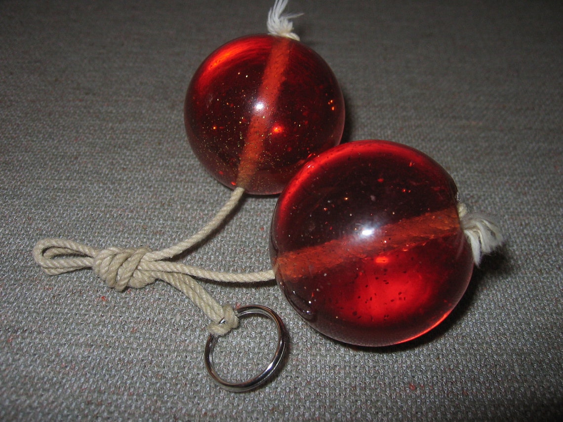 Vintage Lucite 1960s Toy Klackers Clackers Click Clacks Etsy