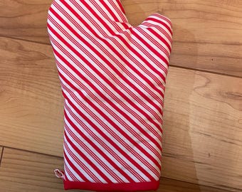 Christmas oven mitt, oven glove
