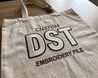 Servicio de digitalización de bordados personalizados: convierte cualquier imagen a archivo DST para bordado a máquina.