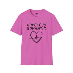 Hopeless Romantic - Unisex Softstyle T-Shirt