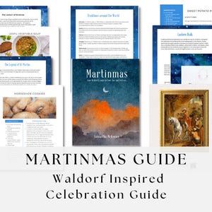 Magical Martinmas Mini Waldorf Celebration Guide PDF, Lantern Tutorials and Recipes