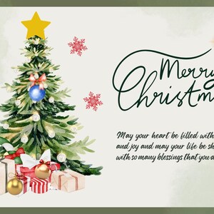 CARTOLINA DEGLI AUGURI DI NATALE