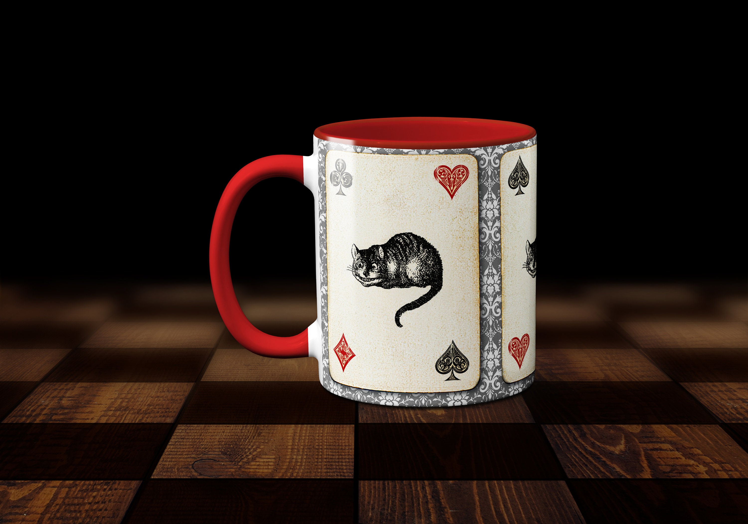 Cheshire Cat Themed Coffee Mug. Alice's Adventures in Etsy