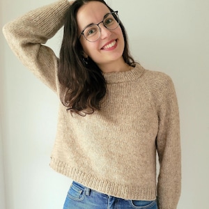 Knitting pattern sweater &quot;The Allrounder&quot; German