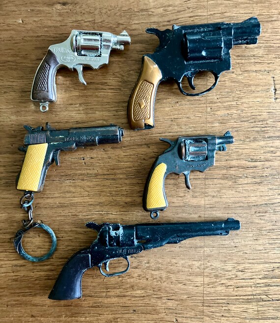 Miniature Toy Guns Assortment of Pistols Vintage 1