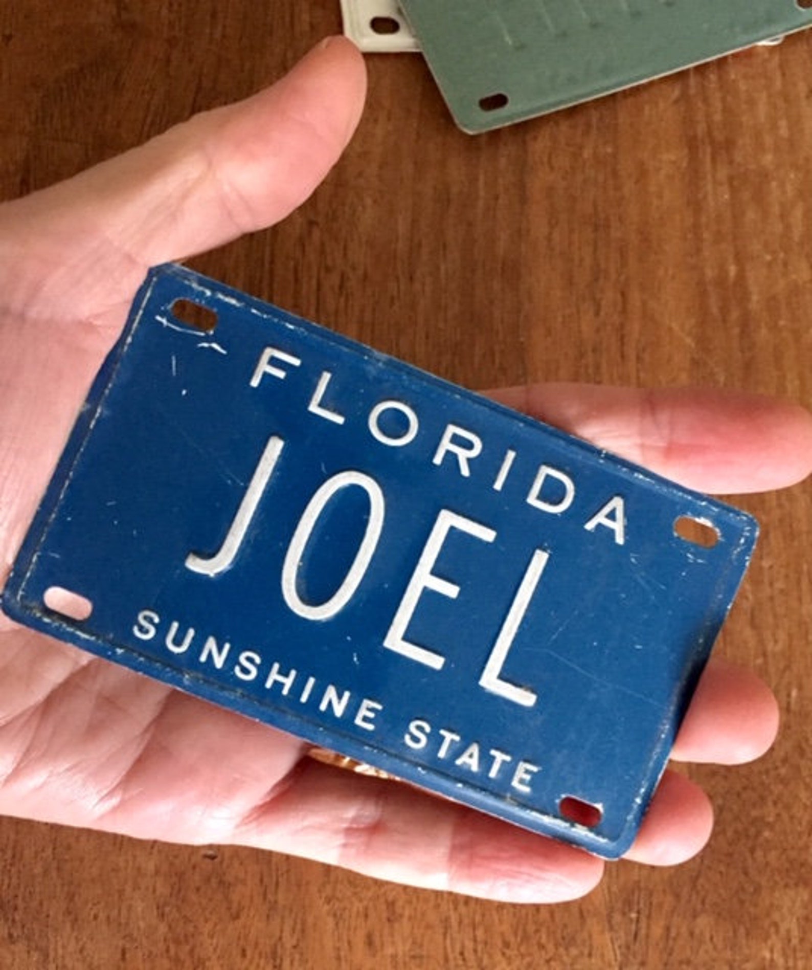 Souvenir Shop Name License Plates Set Of Ten Etsy