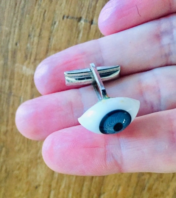 Glass Eye Jewelry Set Etsy