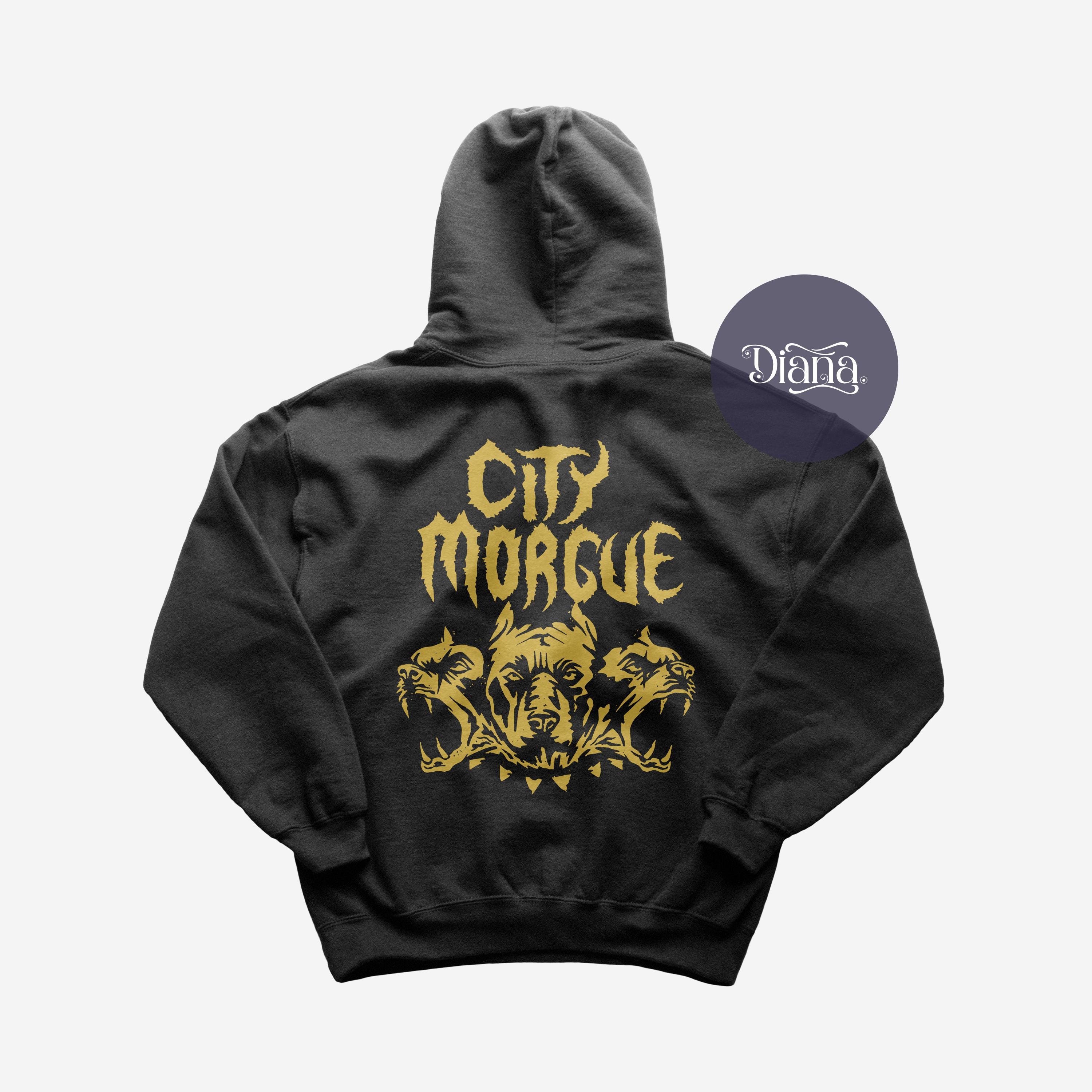 City morgue merch hoodie hotsell