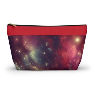 Galactic Accessory Pouch, Cosmic Makeup Bag, Space-Themed Organizer, Gifts for Astronomers, Cosmic Travel Essentials, Party Favors
