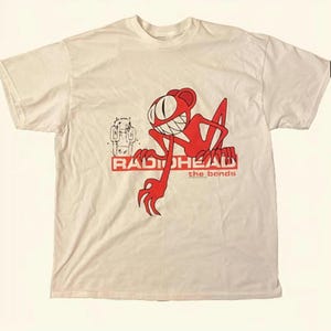 Vintage T Shirt Radiohead - Etsy Vintage T Shirt Radiohead - Etsy