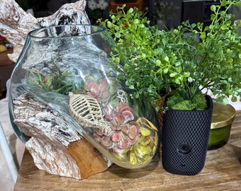 Google Nest Cam Indoor 1st Gen Camera Housing - Woven Planter Cover