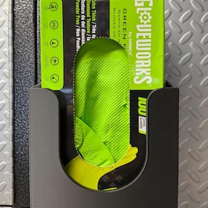 Soporte para guantera impreso en 3D para cajas Gloveworks de 8 milésimas de pulgada